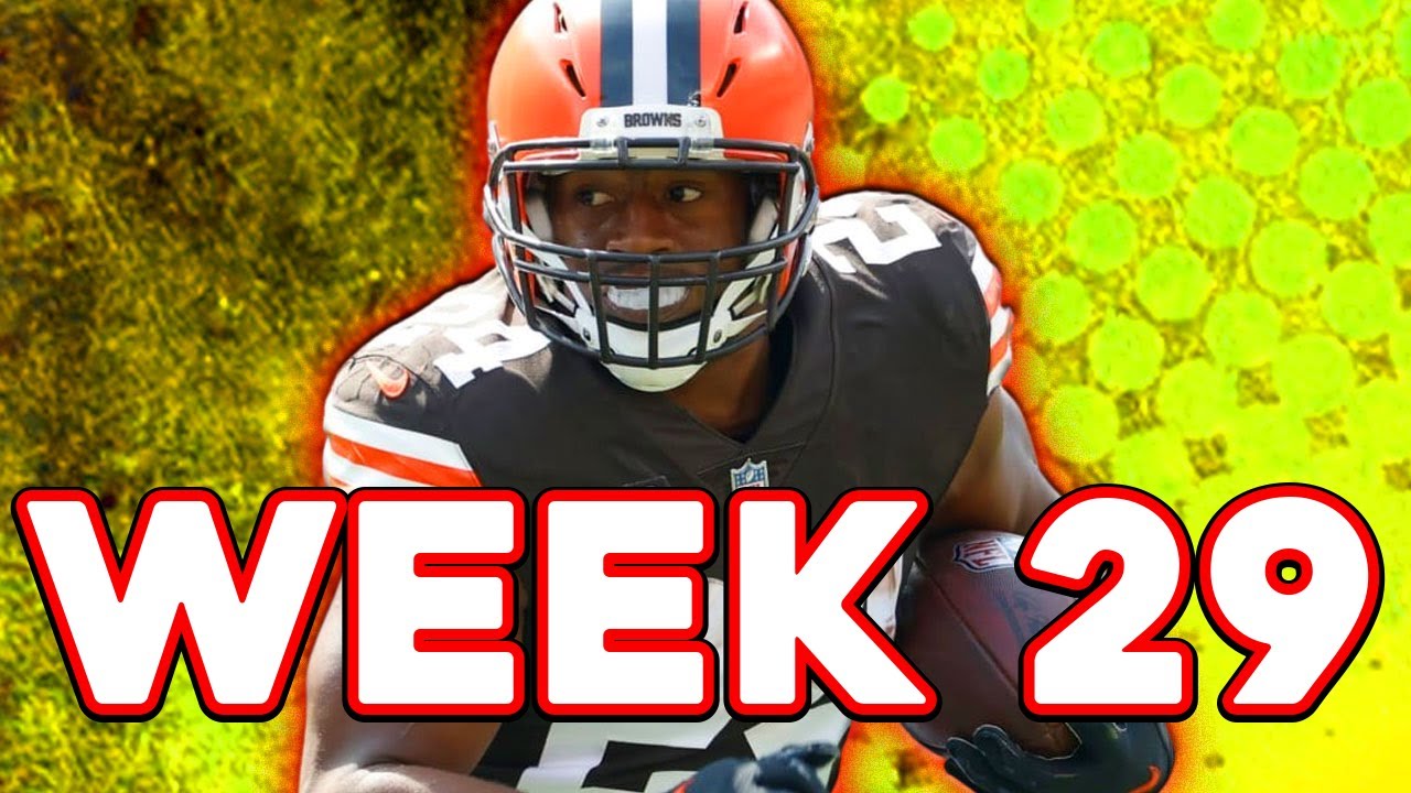 NFL DraftKings Picks + FanDuel Picks Week 29
