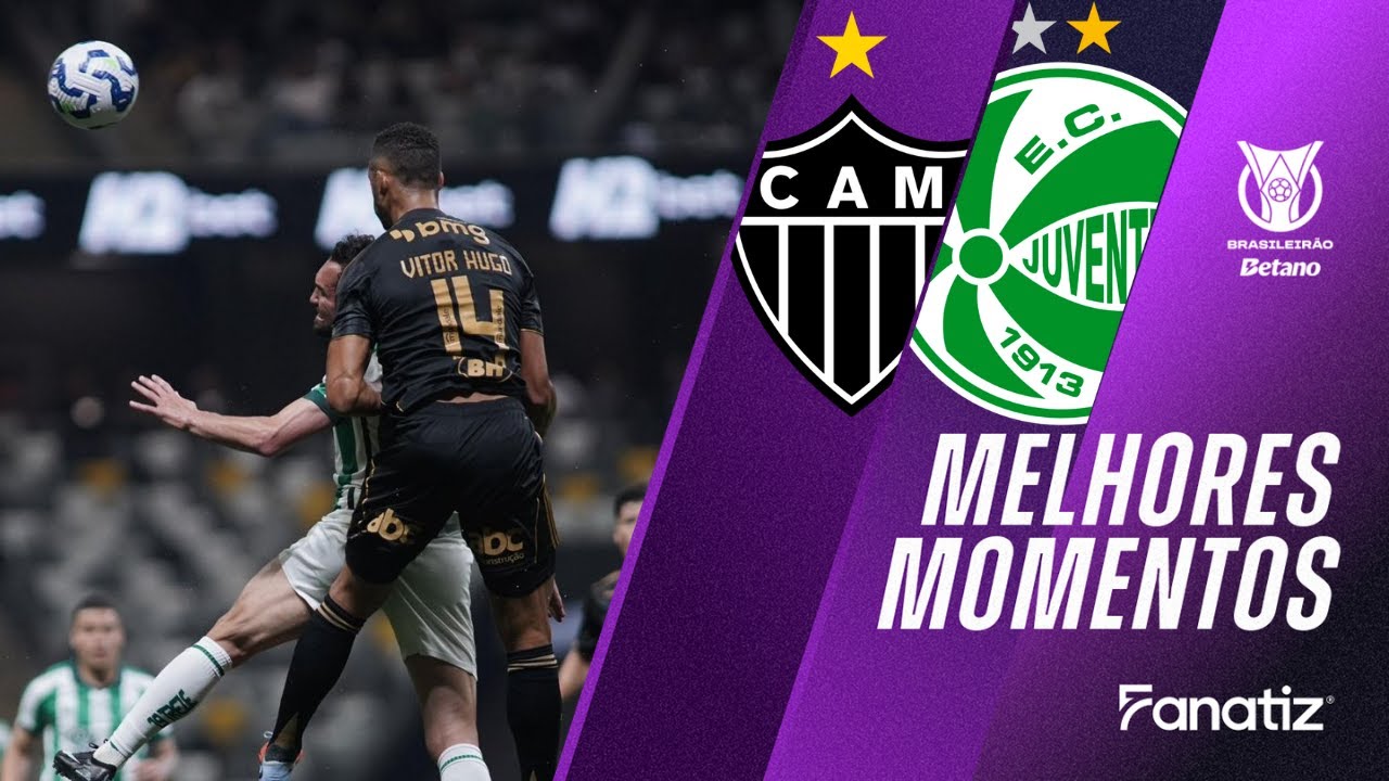 Atlético Mineiro 0x0 Juventude | Melhores Momentos | #Brasileirão2025