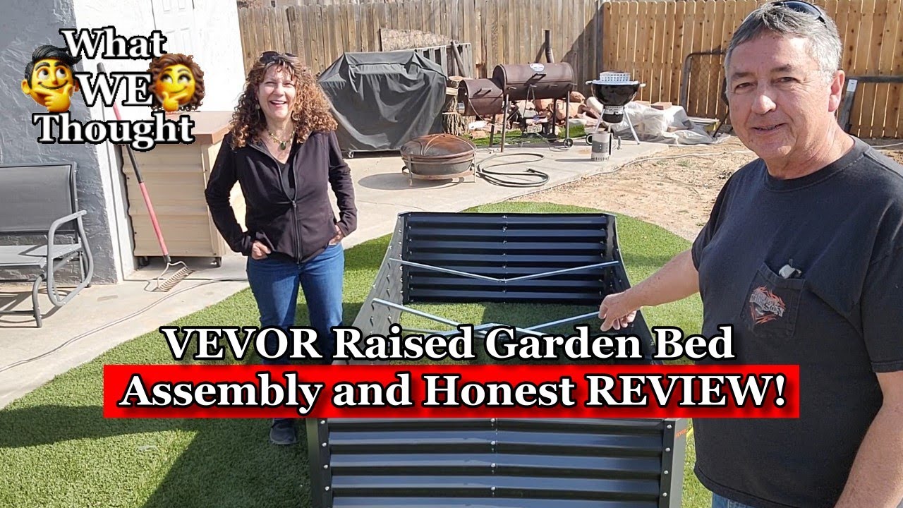 Is This The PERFECT Raised Garden Bed? | VEVOR 8 x 4 Assembly & Review