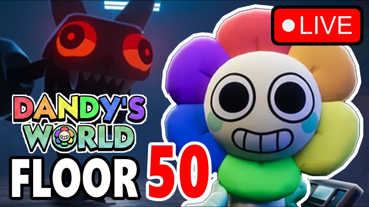 FLOOR 50 Attempts in DANDY'S WORLD w @itsmattyg @BerryBunilla
