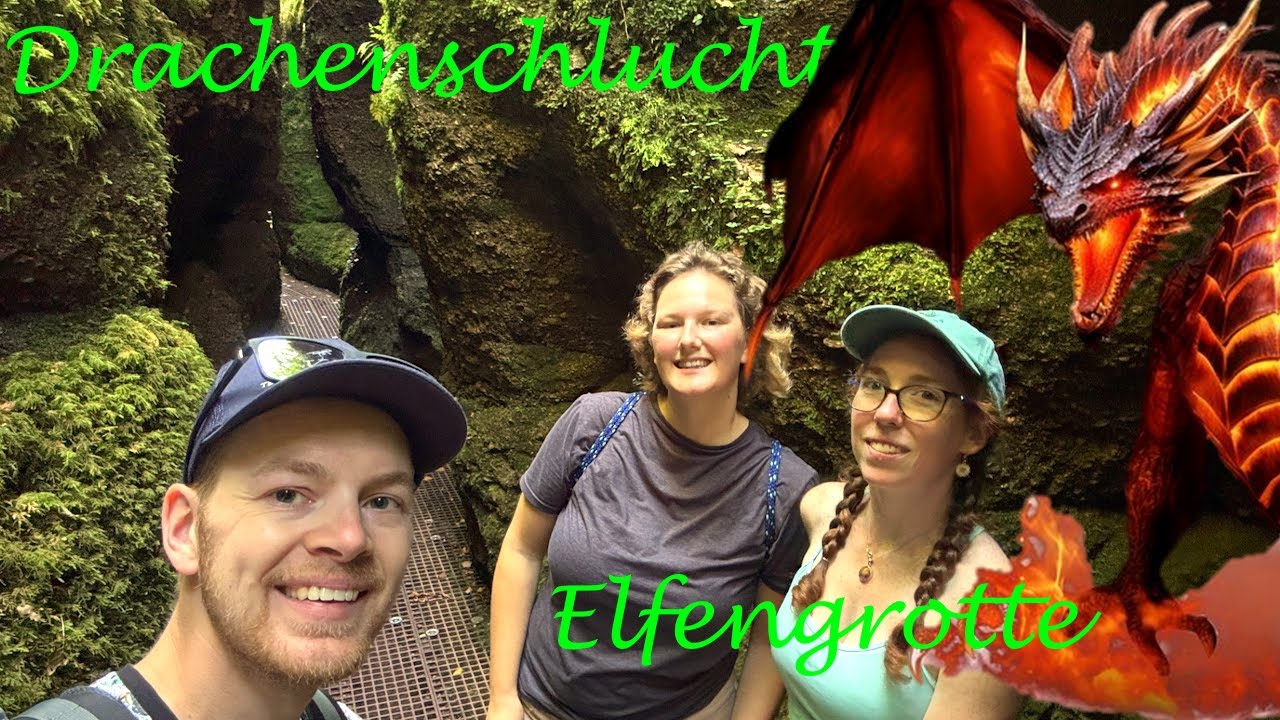 The Dragon's Gorge and the Elfengrotte! An enchanting hike in central Germany🇩🇪 Drachenschlucht