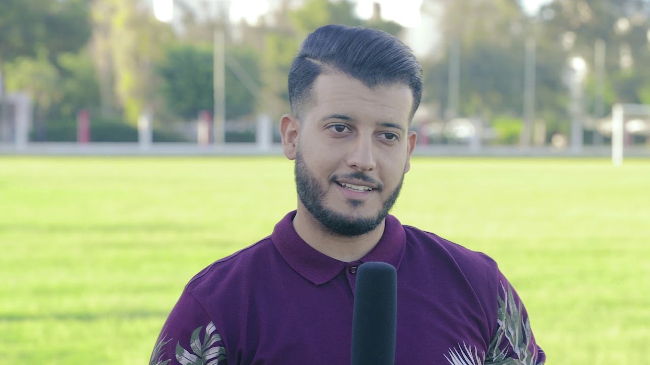 لقاء خاص مع حارس فريق الاتحاد الاول لكرة القدم محمد الفرجاني
