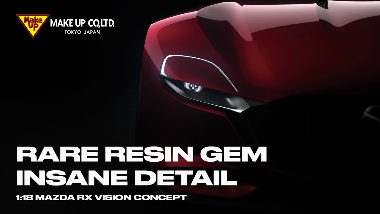 1:18 Mazda RX Vision Concept | Rare Resin Showcase by Make Up Co. Japan