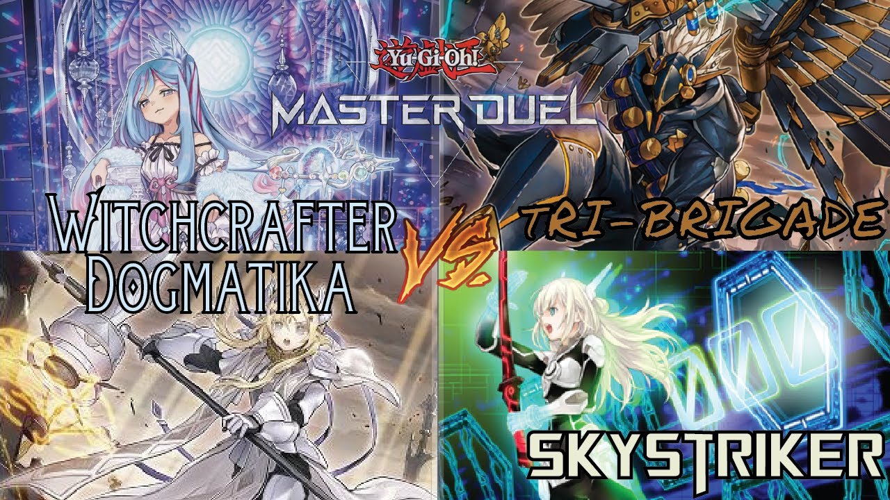 When Witches Meets Apostle of Gods | Witchcrafter Dogmatika VS Tri-Brigade VS Sky Striker Yugioh MD