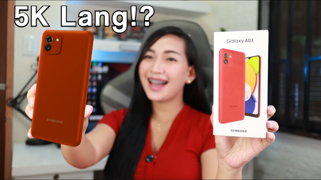 SAMSUNG A03 : New Budget Phone (Parang iPhone!?)