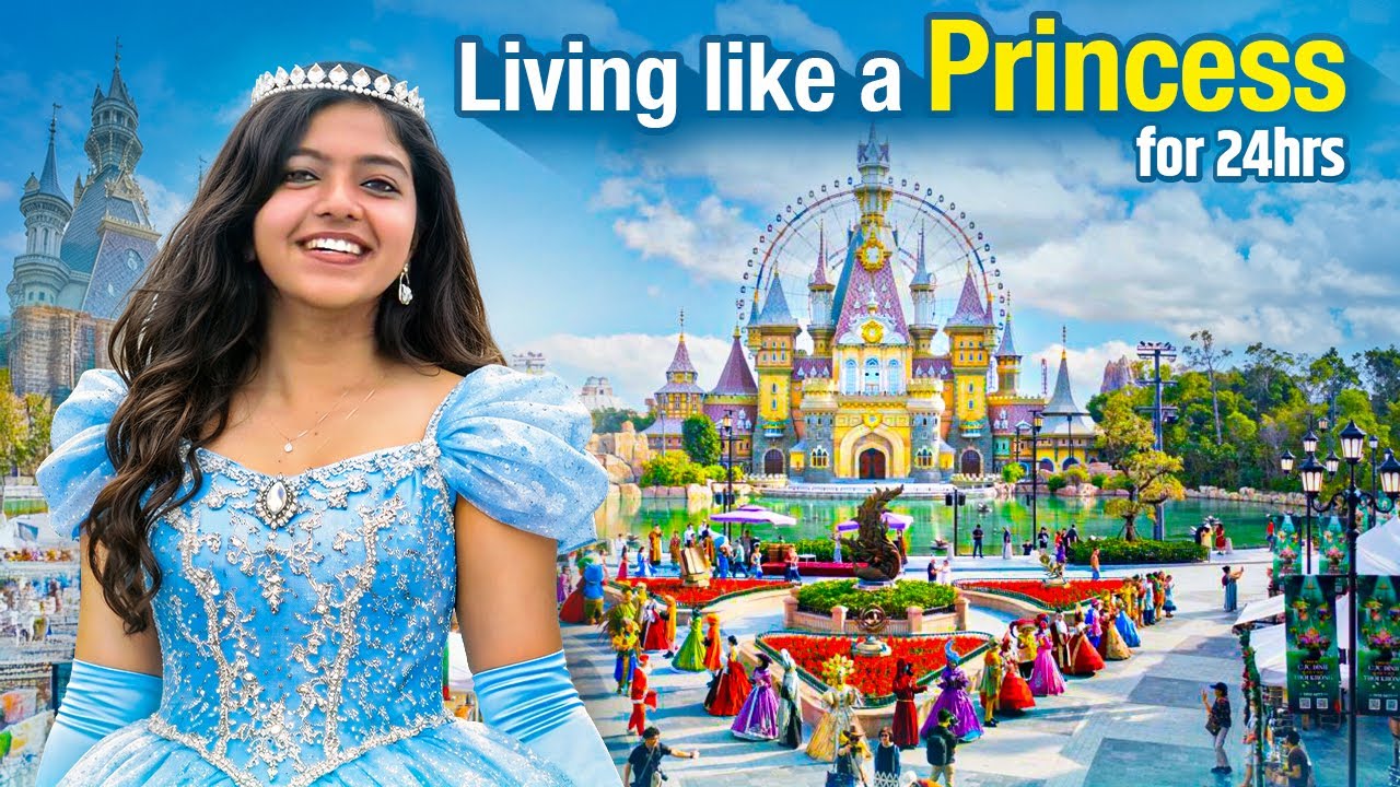 Living like a PRINCESS👸 for 24hrs😱 | Welcome to my New Palace🏰 | #missmiracle