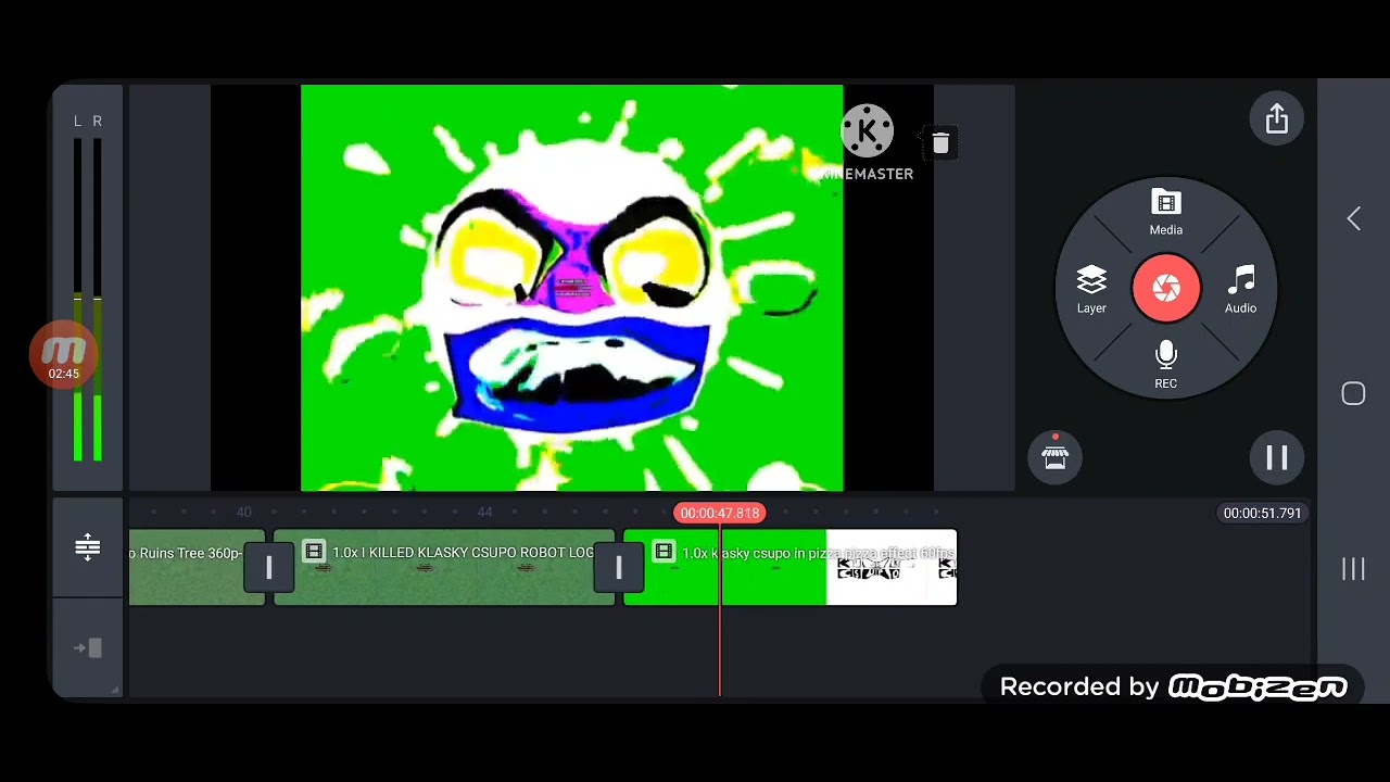 How to make Klasky Csupo 2001 Effects on KineMaster (Part 1) (How I did it in the desc.)
