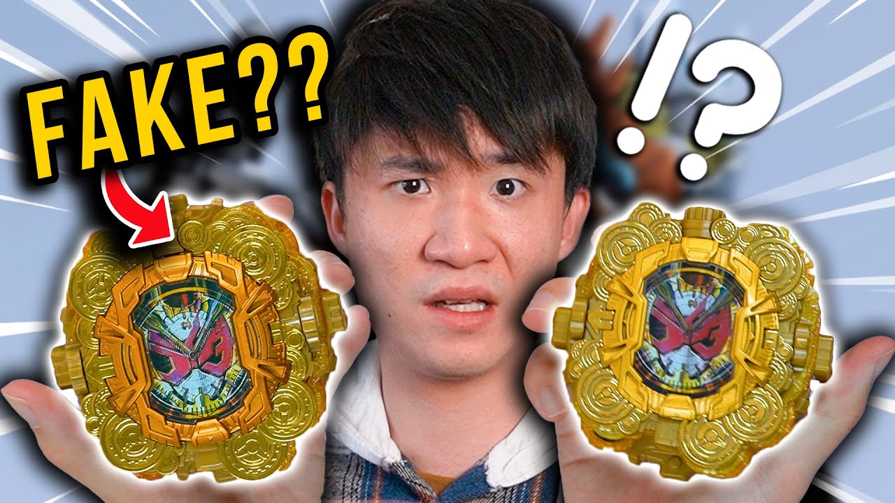 Can You Tell Which Grand ZI-O Watch Is FAKE????