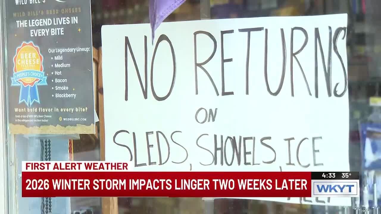 Hardware stores still struggling with salt shortages two weeks after winter storm