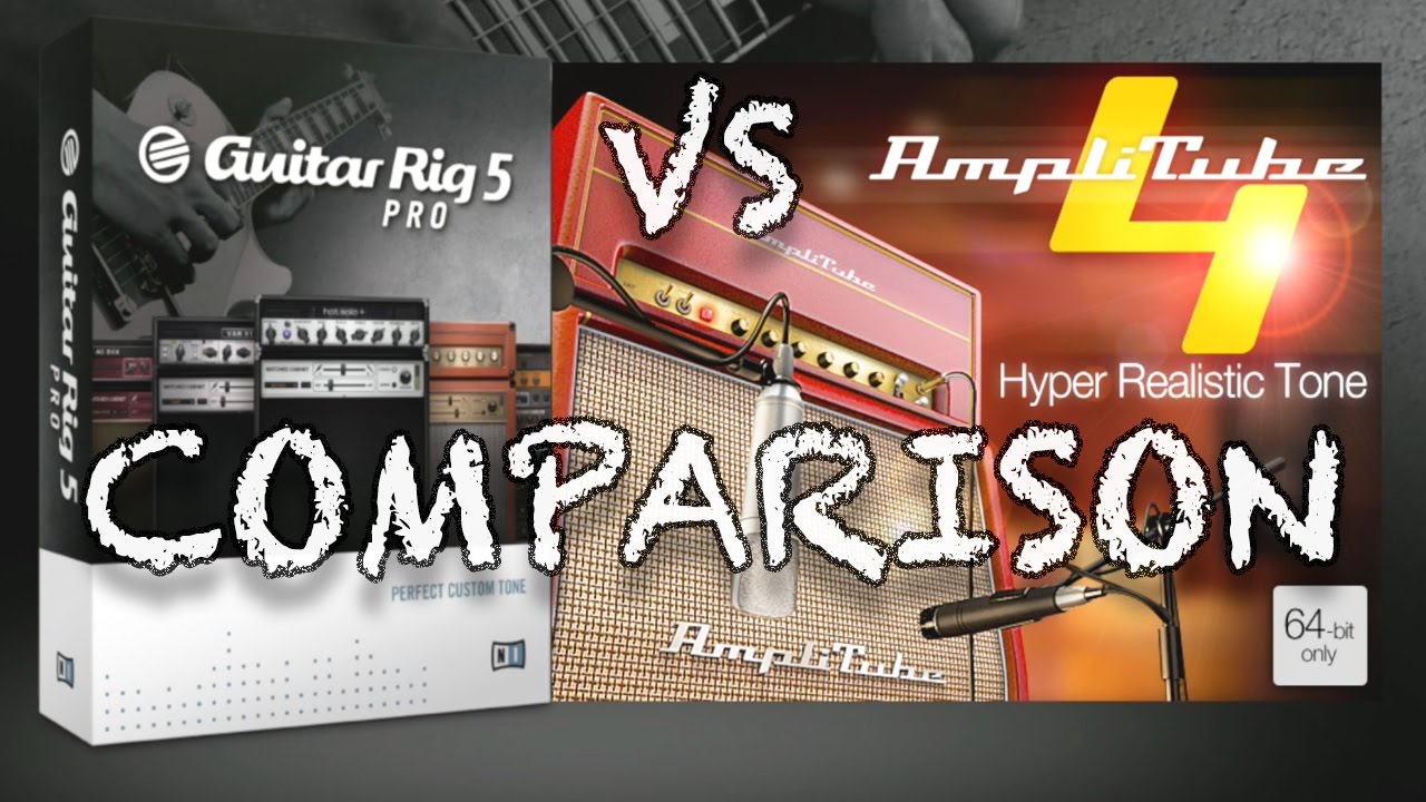 Guitar Rig 5 vs Amplitube 4 [JCM 800 - JC120 - Bassman - AC 30]