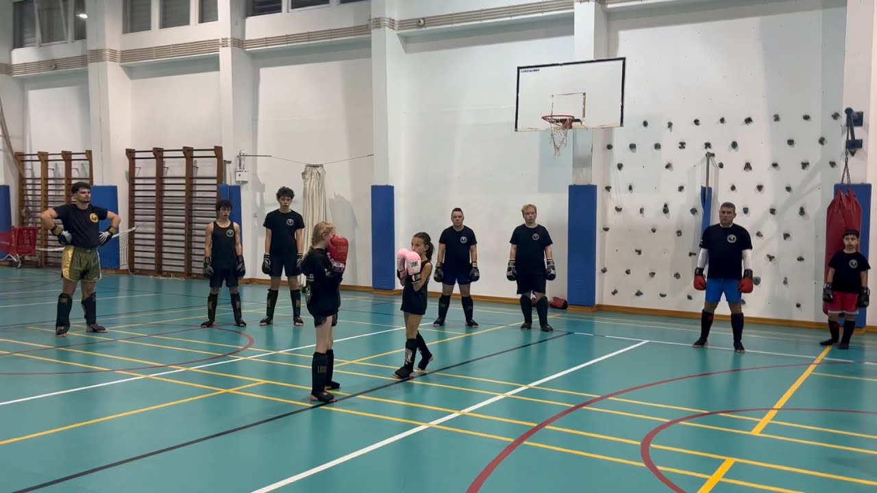 Kickboxing drills