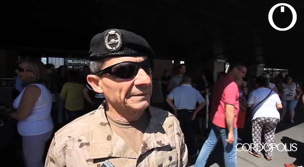 Llegada de los miliares de la Brigada Guzmán El Bueno desde Líbano