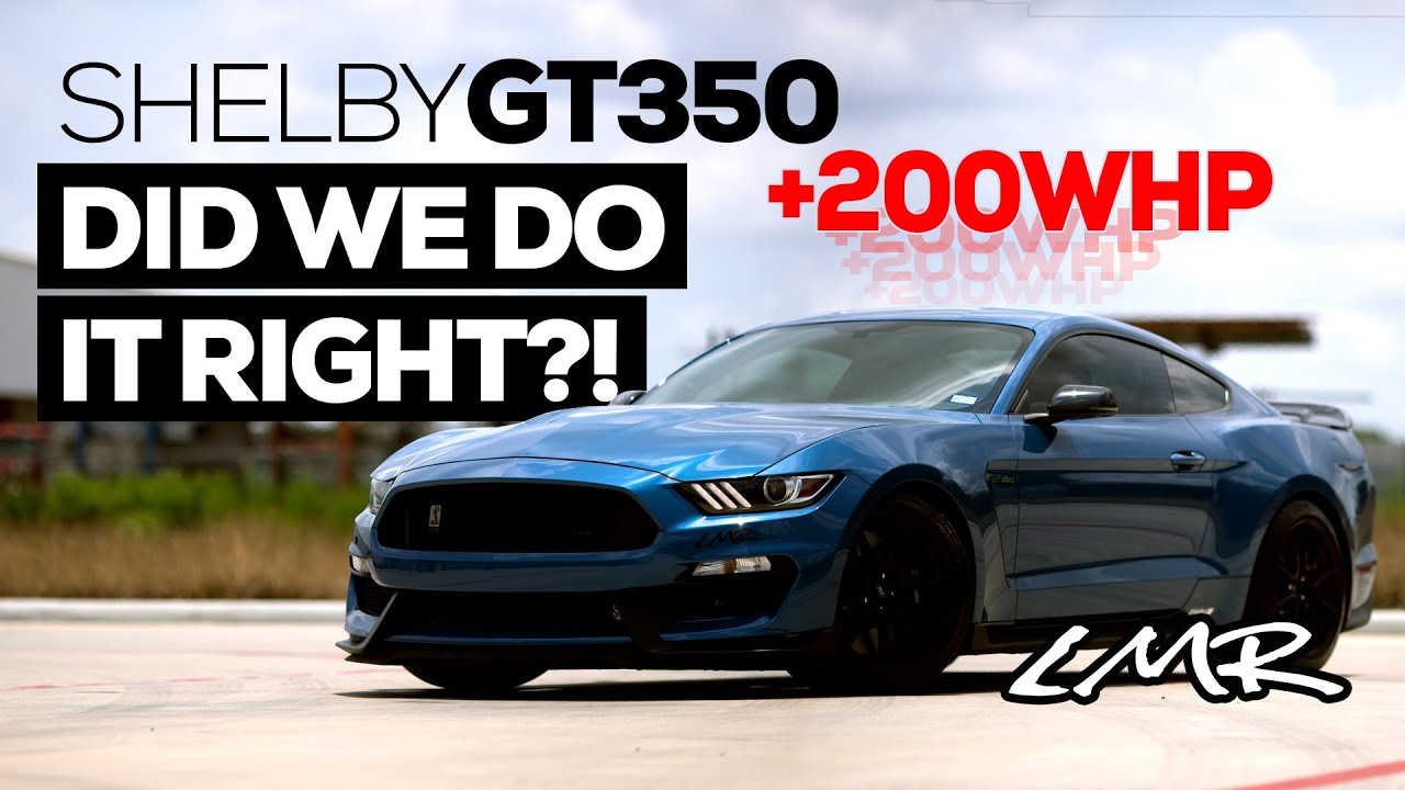 Ford GT350 gets +200whp with VMP 2650 supercharger