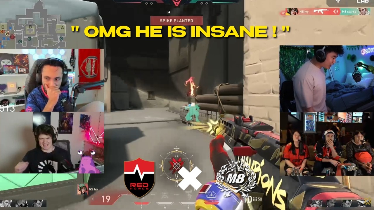 11 minutes of Unbelievable Moments from NS vs M8 | Valorant Masters Santiago 2026
