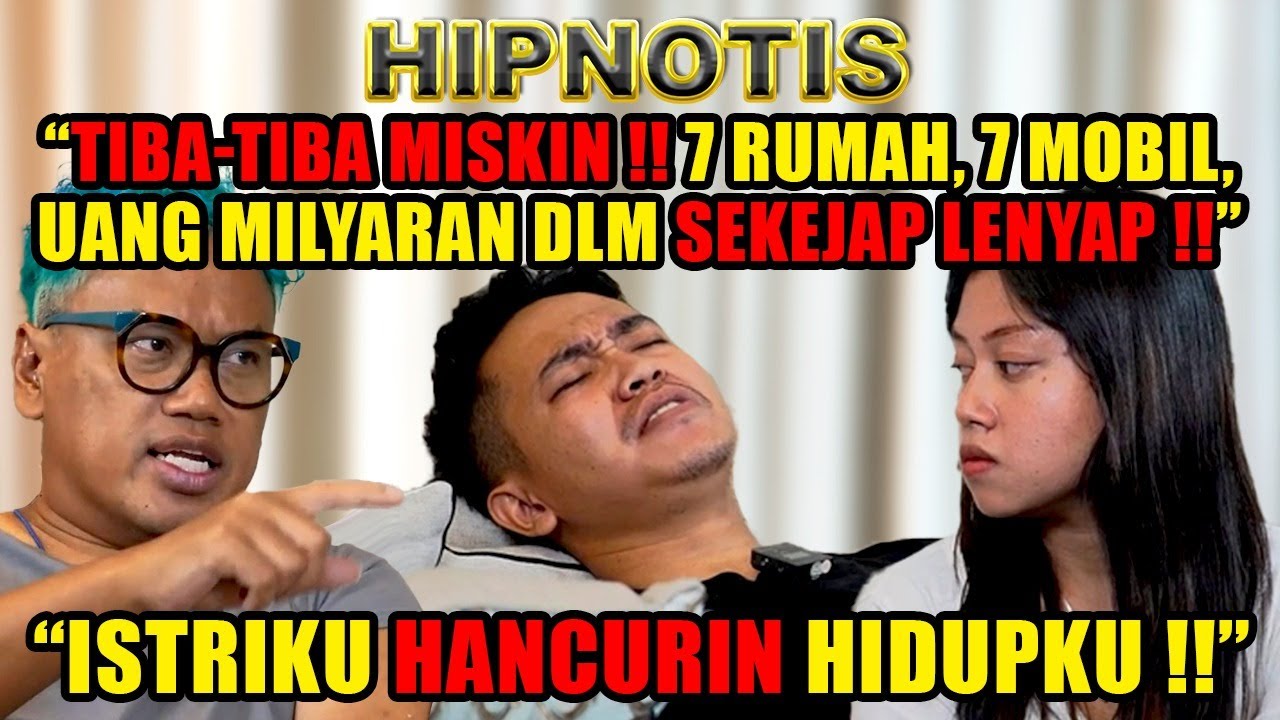 DIHIPNOTIS‼️ CERAIKAN ISTRI GARA2 GAGAL HIDUP MEWAH, SAMPAI BAK4R RUMAH‼️