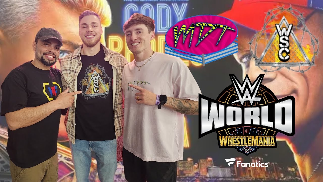 WRESTLEMANIA 41 WWE WORLD & SUPERSTORE TOY HUNT