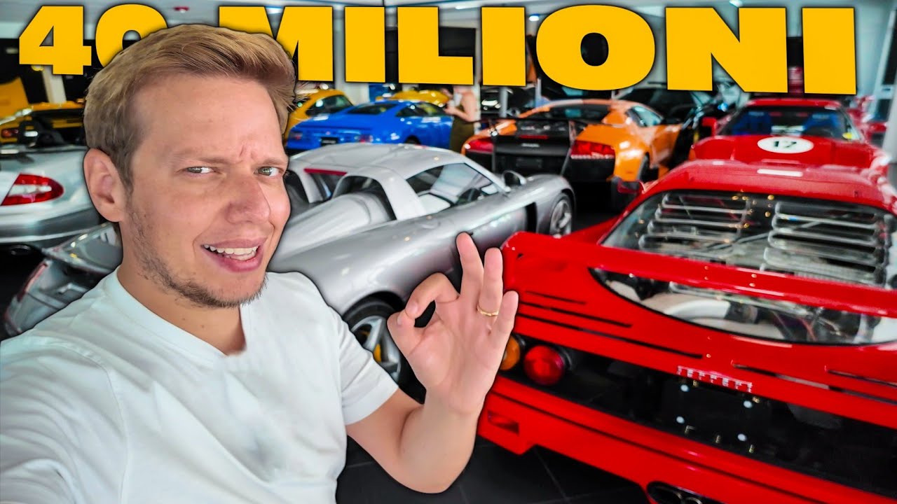 LA COLLEZIONE DA +40 MILIONI DI $ DI SUPERCARS 😳​