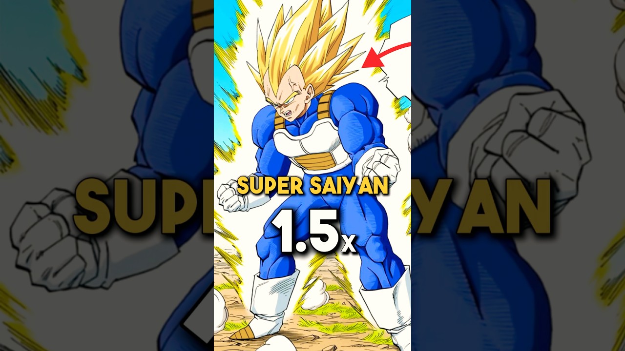 &ldquo;Super Vegeta Is Just Super Saiyan 1.5&rdquo; #shorts