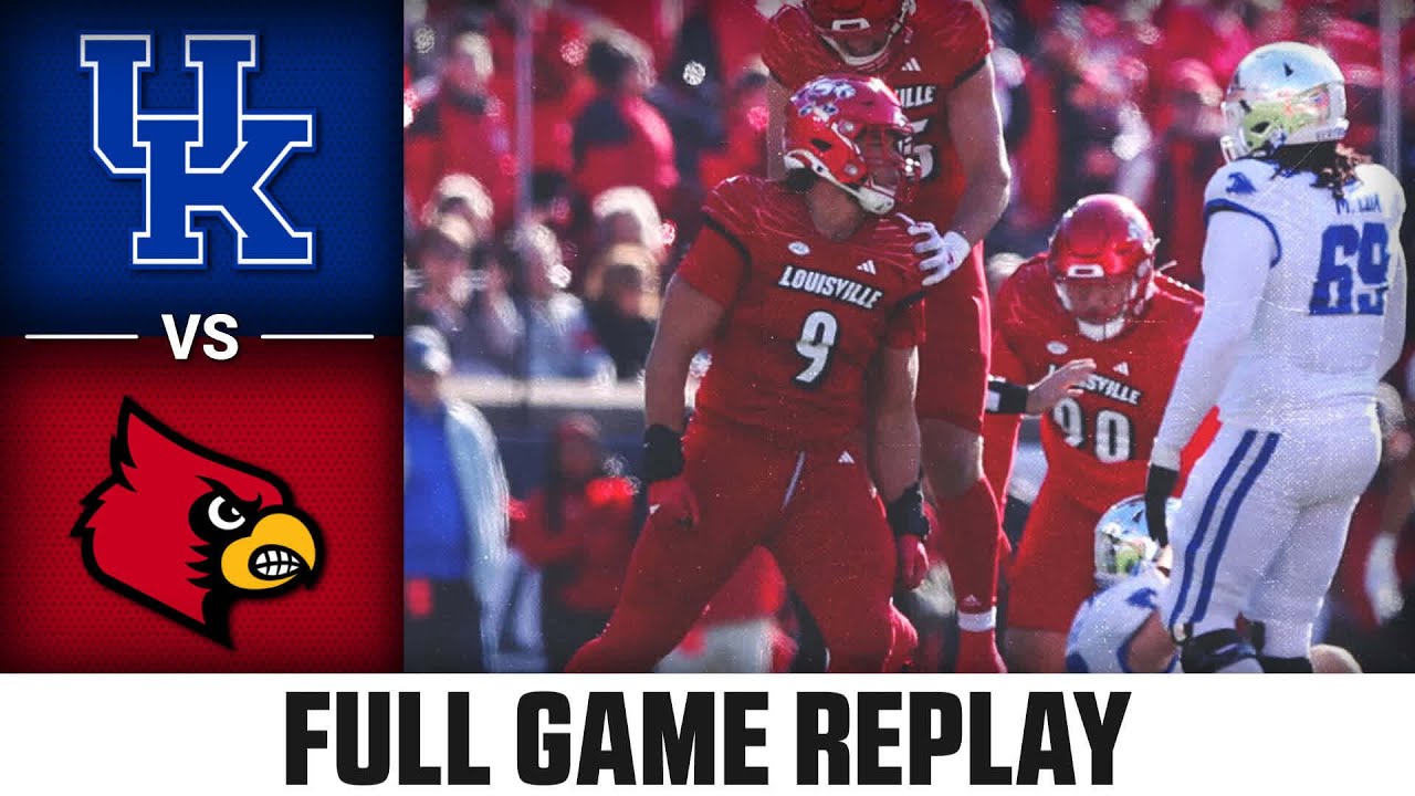 Kentucky vs. Louisville Full Game Replay | 2023 ACC Football