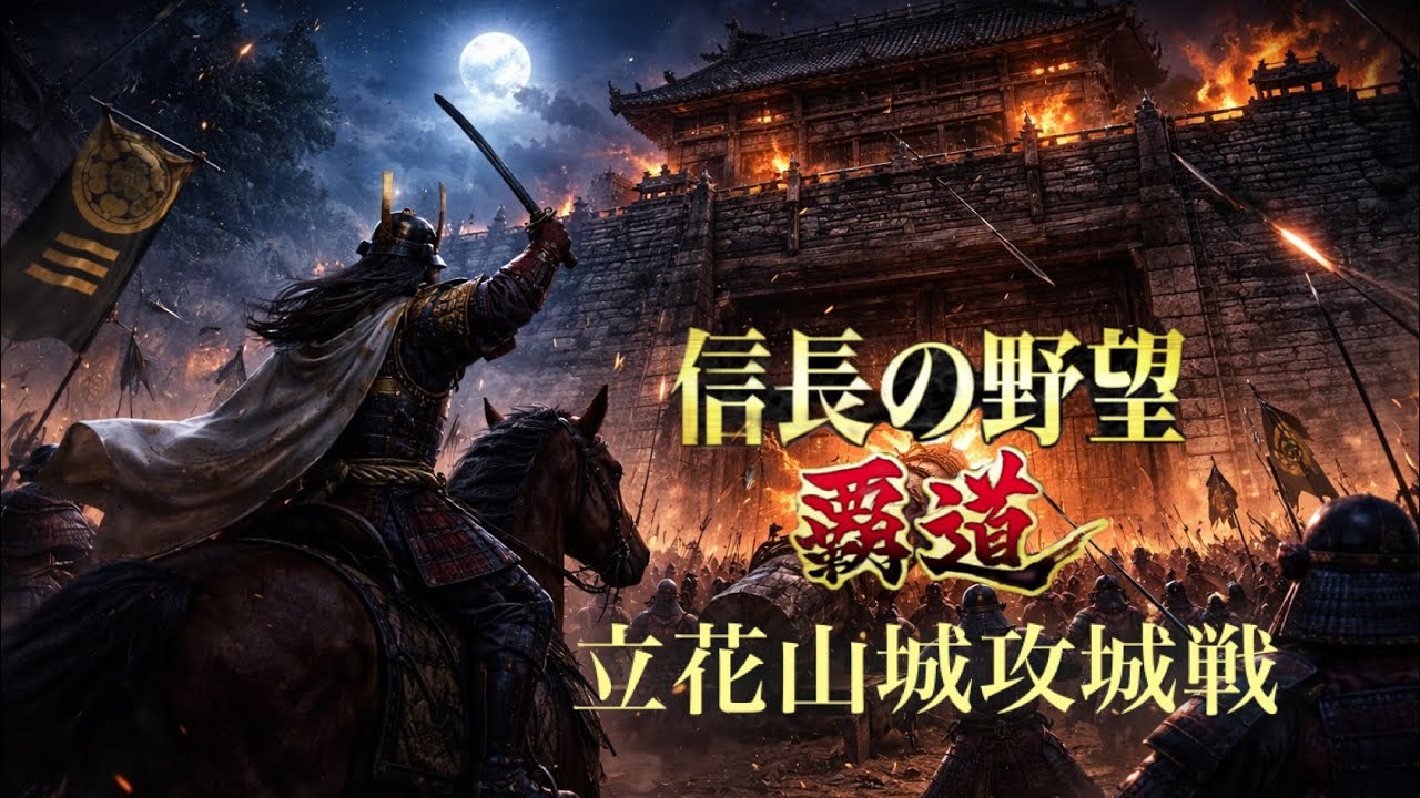 【信長の野望覇道 S14】虎旋風vs(仮称)鬼教 立花山城攻城戦
