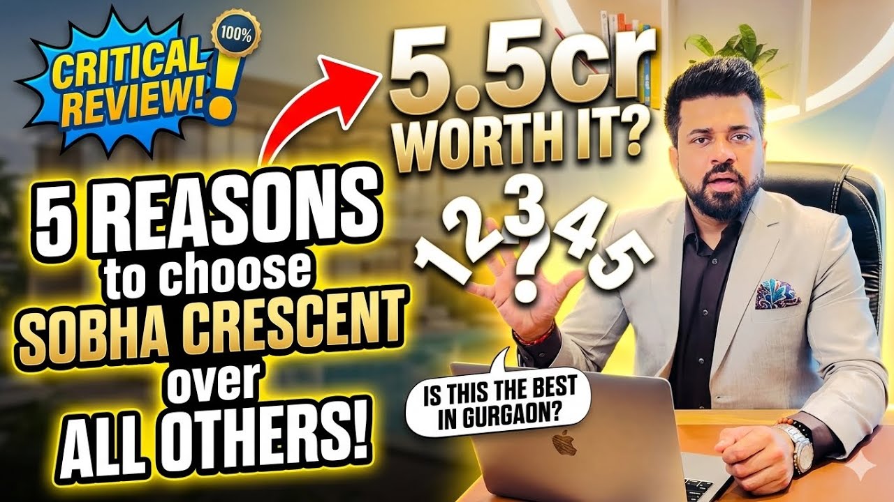 ₹5 Crore Luxury in Gurgaon | Sobha 63A Reality Check