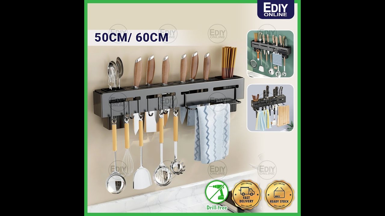 Wall Stainless Steel ( Knife Rack )