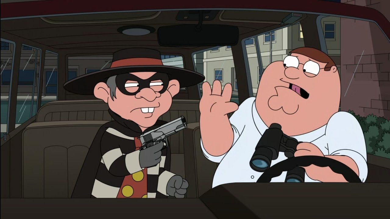 Family Guy: Peter's new job.