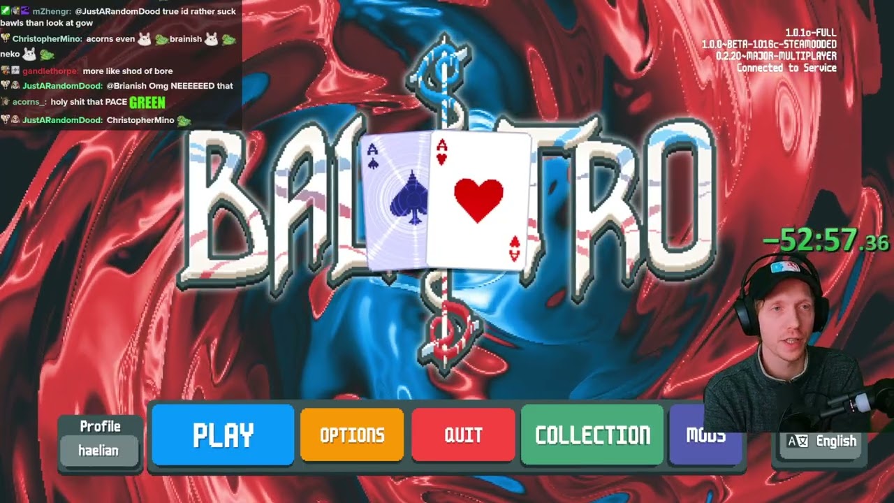 Major League Balatro Season 3 Match 2 against @Rarran ! | Haelian Stream 2/18/26