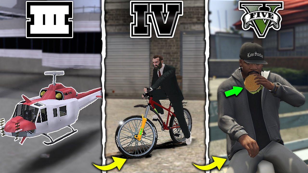 Adding the MOST ICONIC Features Missed in GTA GAMES! (GTA 3 → GTA 5)