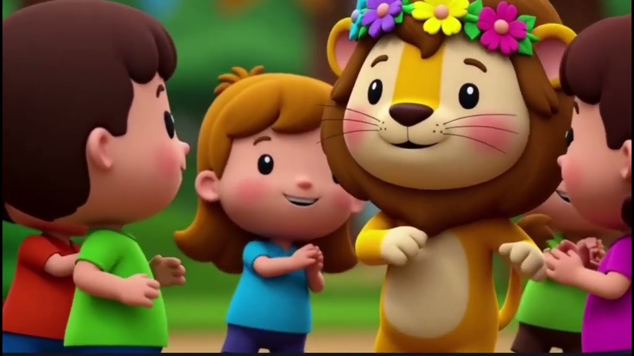 Jungle Dance Party | Funny Kids Song | 3D Cartoon Animation | Hindi Kids Rhymes | Kids Song 