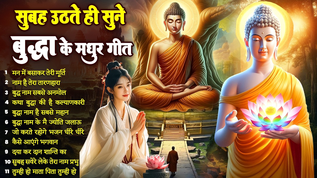 ☸️ तथागत भगवान बुद्ध की आज कृपा के लिये उठते ही सुनें ये भजन ~ Morning Best Buddha Bhajan #buddha