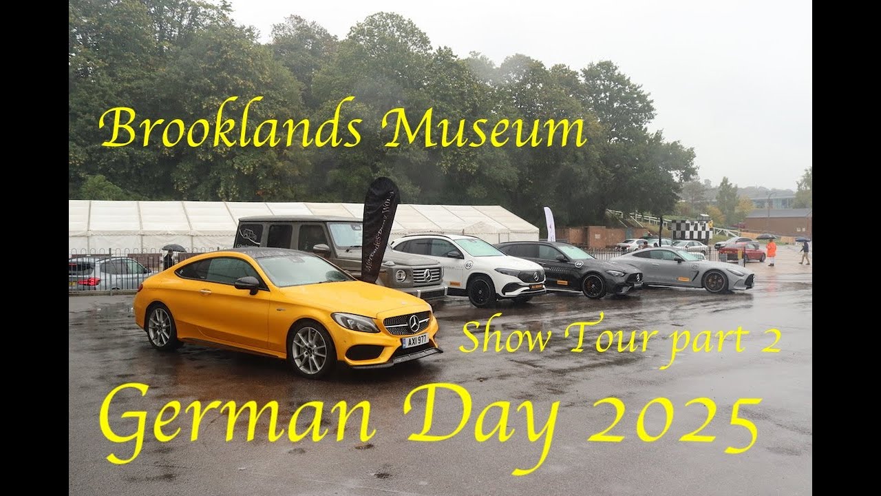 German Day 2025 at Brooklands Museum (show tour part 2)