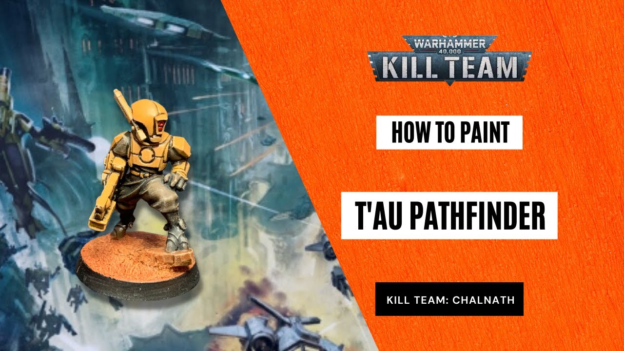 How to Paint: Tau Pathfinder for Kill Team: Chalnath using Tau Sept scheme!