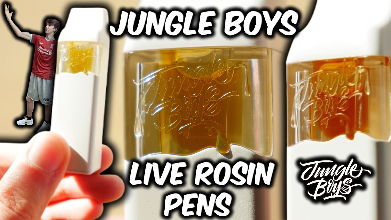Jungle Boys Florida Live Rosin Pens: Glazed Ice & LA Kush Cake | Strain Review by Randy Rhoads FL