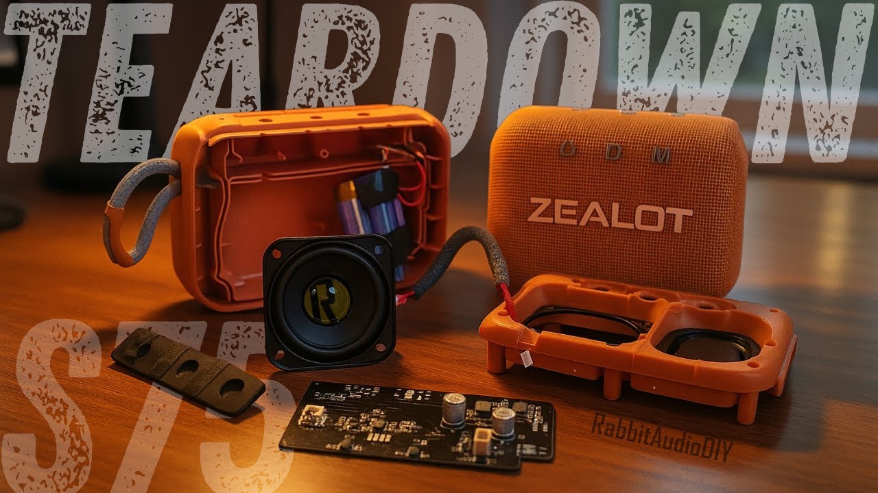 TEARDOWN Zealot S75  Desarme Total del Altavoz Portátil