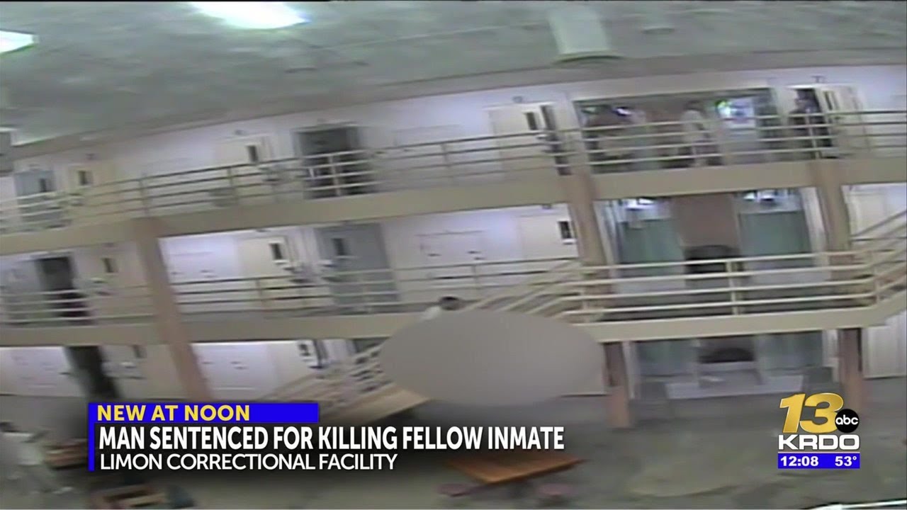 Convicted murderer sentenced to additional prison time after killing inmate in Limon prison