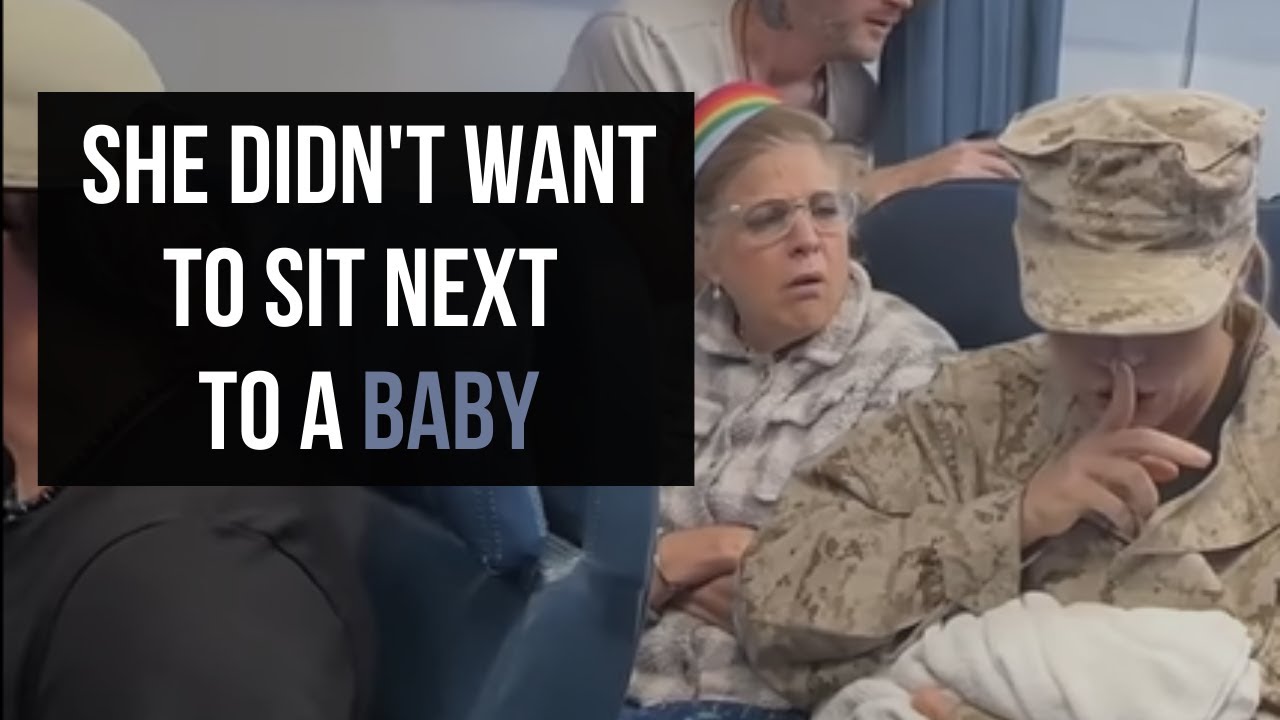 Грубый пассажир в самолете получает карму!👶🏻✈️