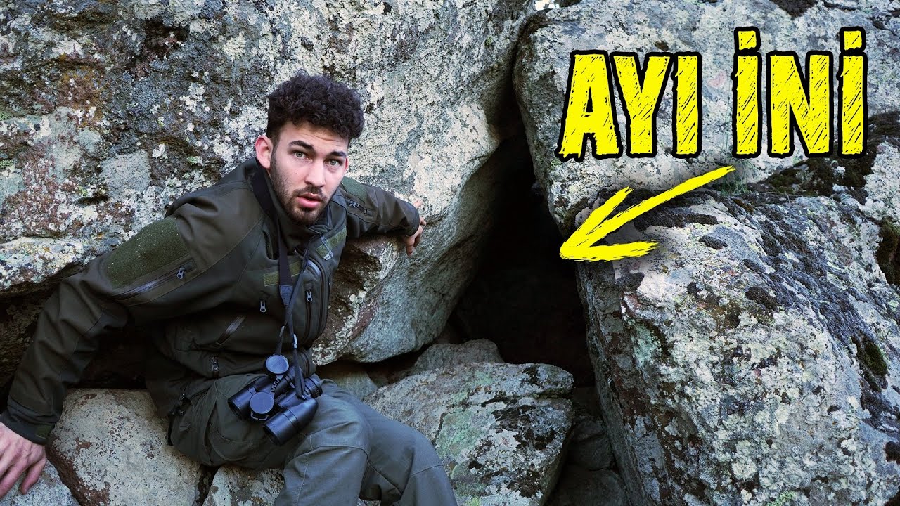 AYI İNİNE FOTOKAPAN KURMAK!