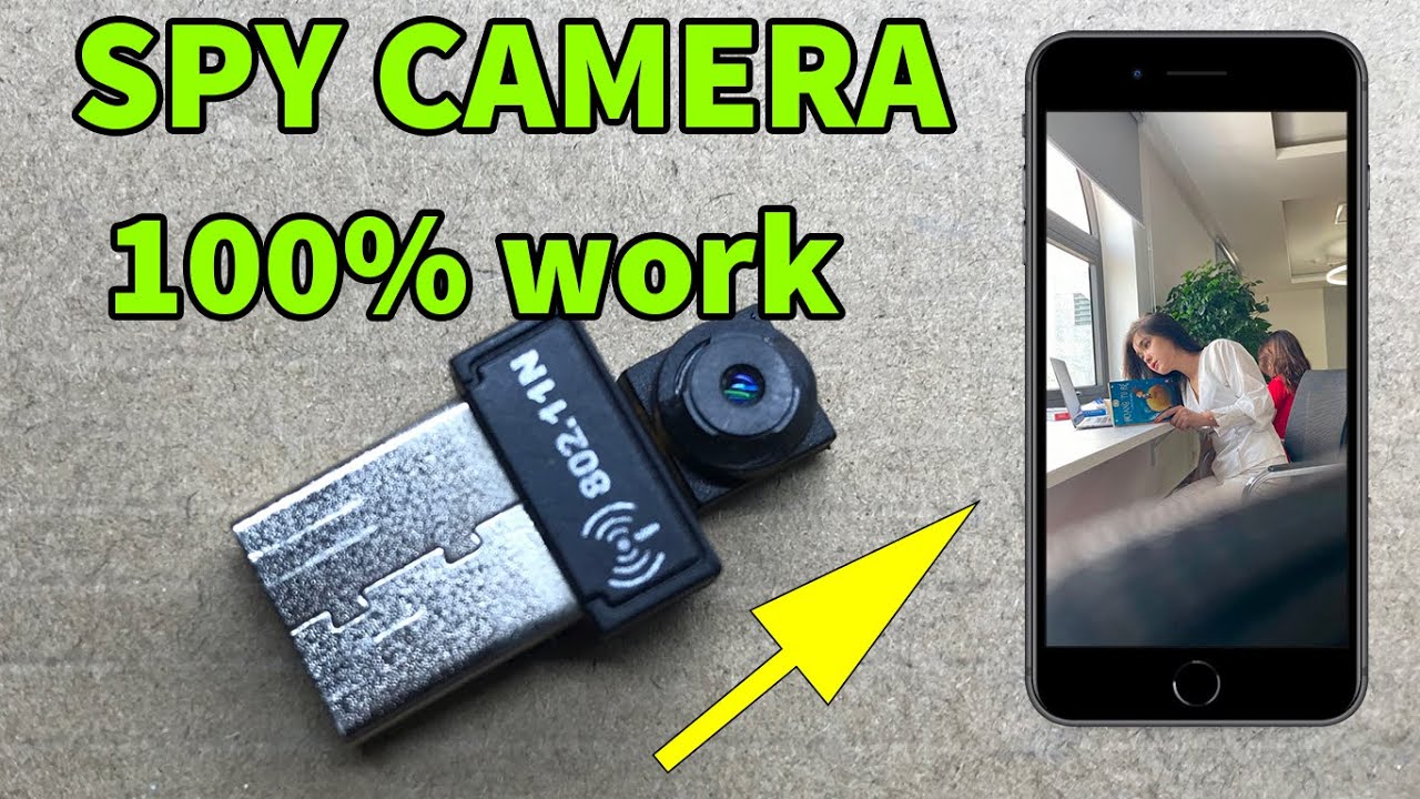 HOW TO Make SPY CAMERA WIFI