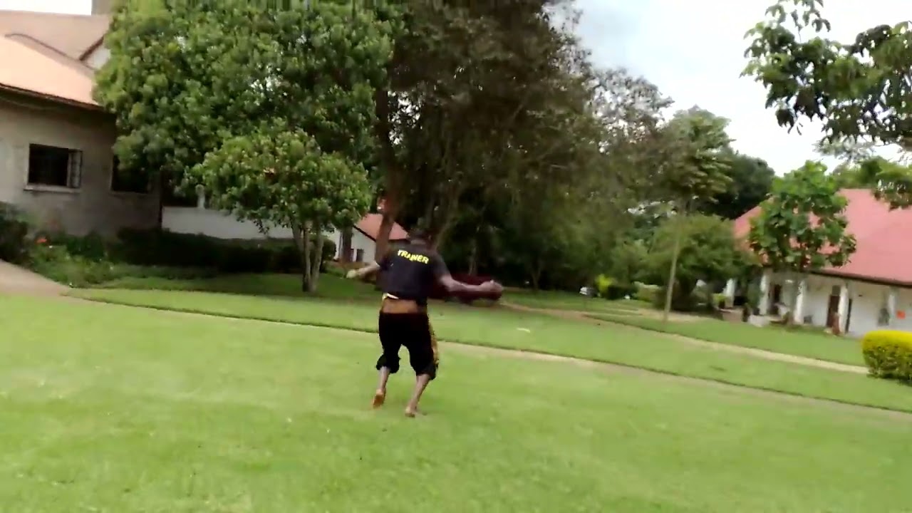 3 front flips to back flip voke fire 🔥 fighter at brackenurst international school