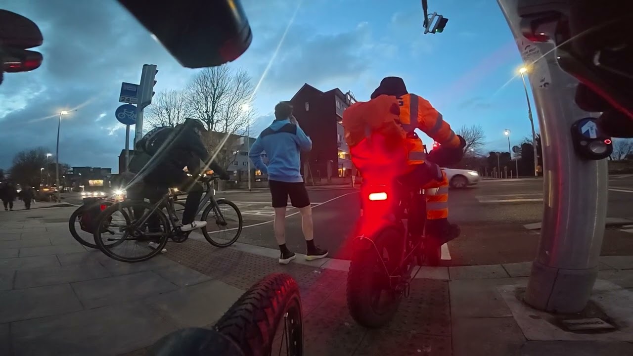 23.1.26. One of the faster Rides home. #bikelife #bikesafety #commuters #roadsafety #roadrage 