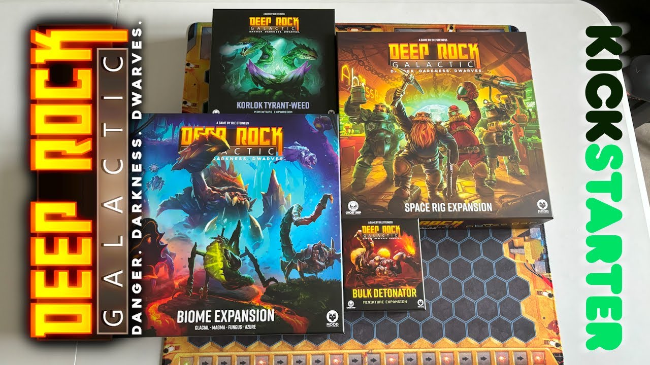 Deep Rock Galactic - Biome, Space Rig, Bulk Detonator and Korlok Tyrant-Weed Expansions