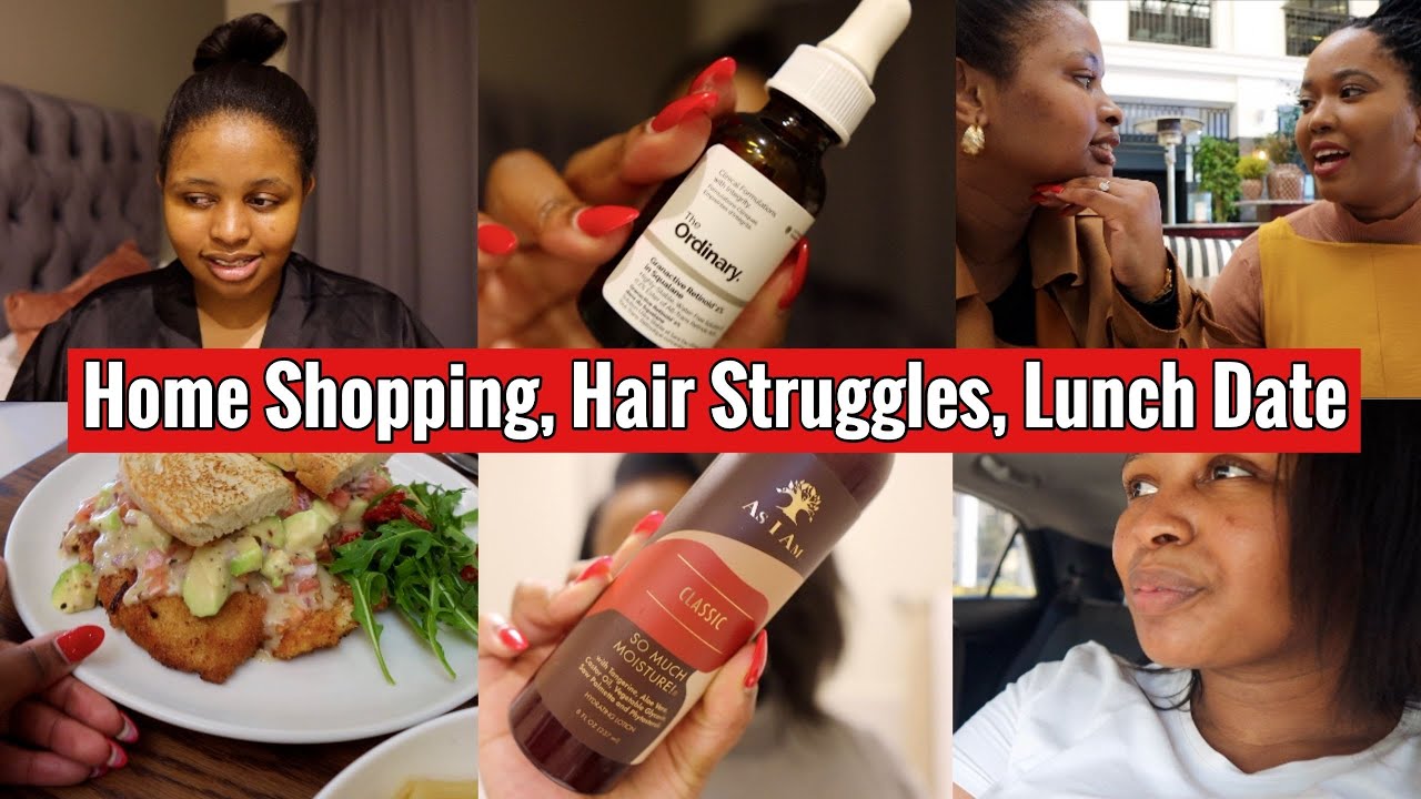 Weekend Vlog | Homeware Shopping, Hair Routine & Struggles, Lunch Date & GirlChat
