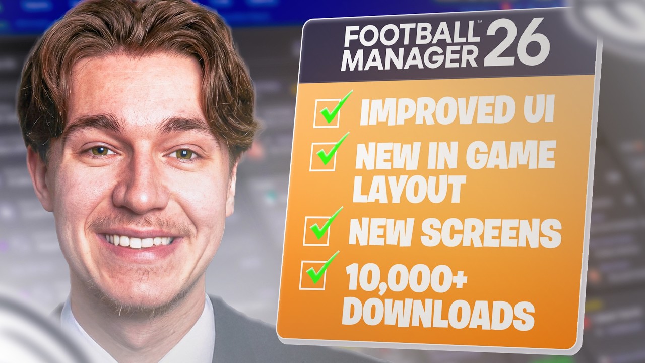 Этот скин спас Football Manager 26!