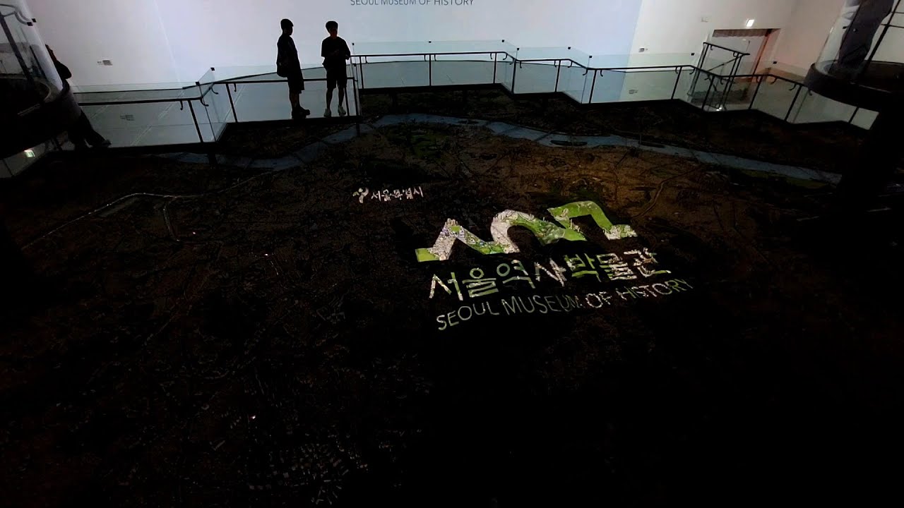 The City Model Image Hall exhibit at The Seoul Museum of History