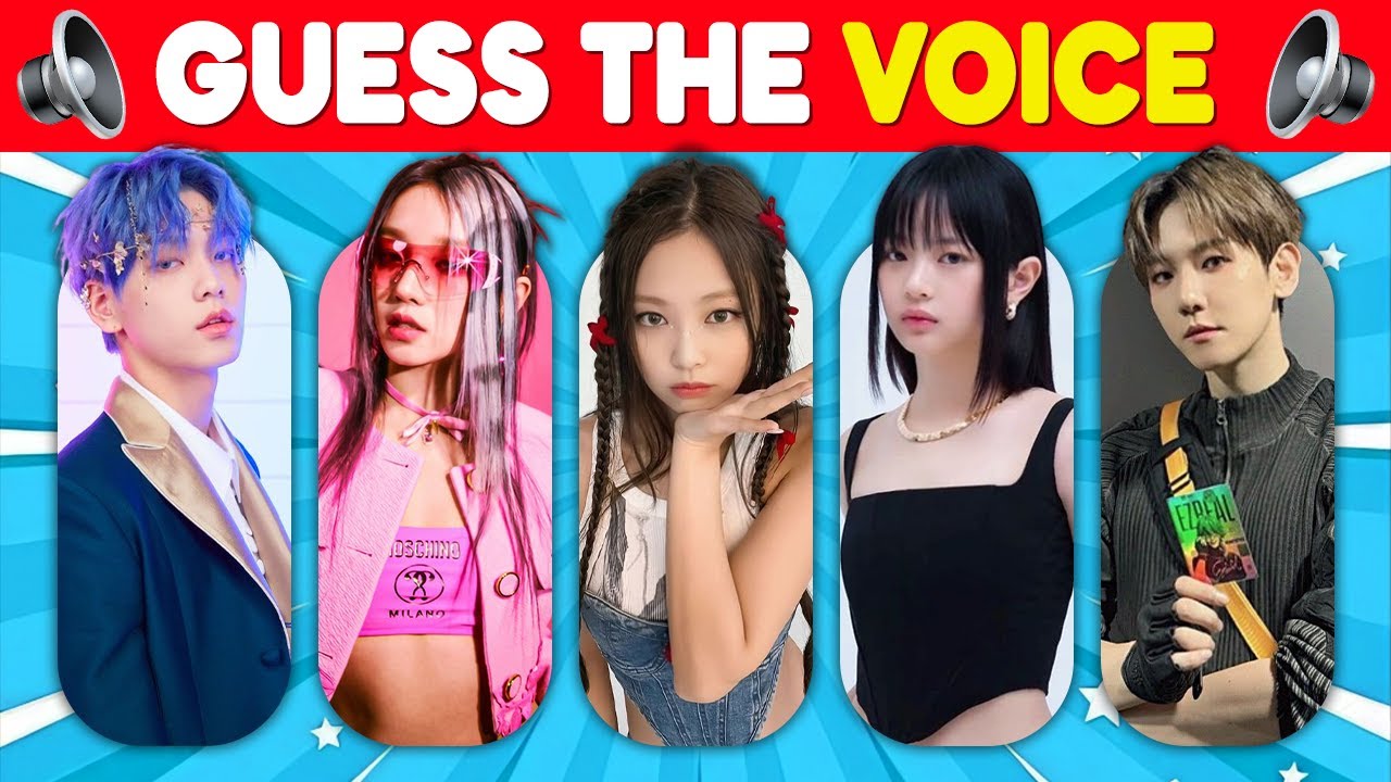 Guess The Voice of Kpop Idol | K-pop Quiz
