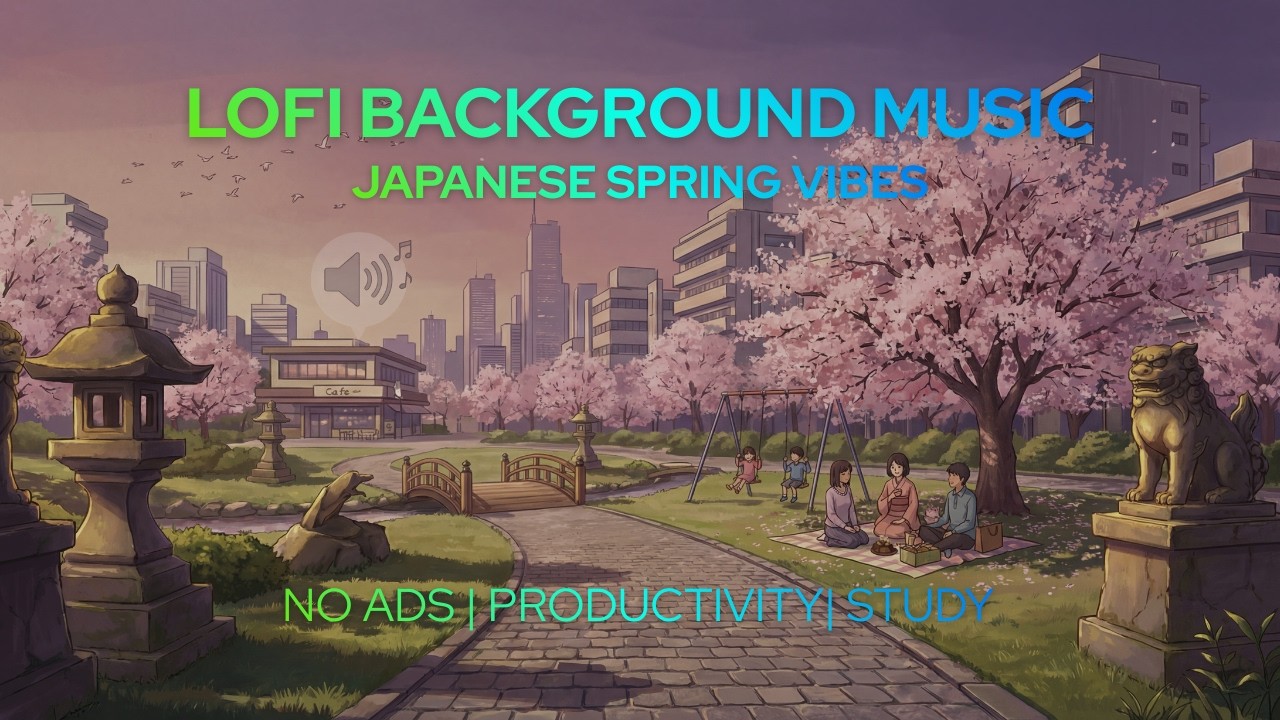 Morning Melodies & Mindful Mornings | Gentle Spring Lo-fi Background Music