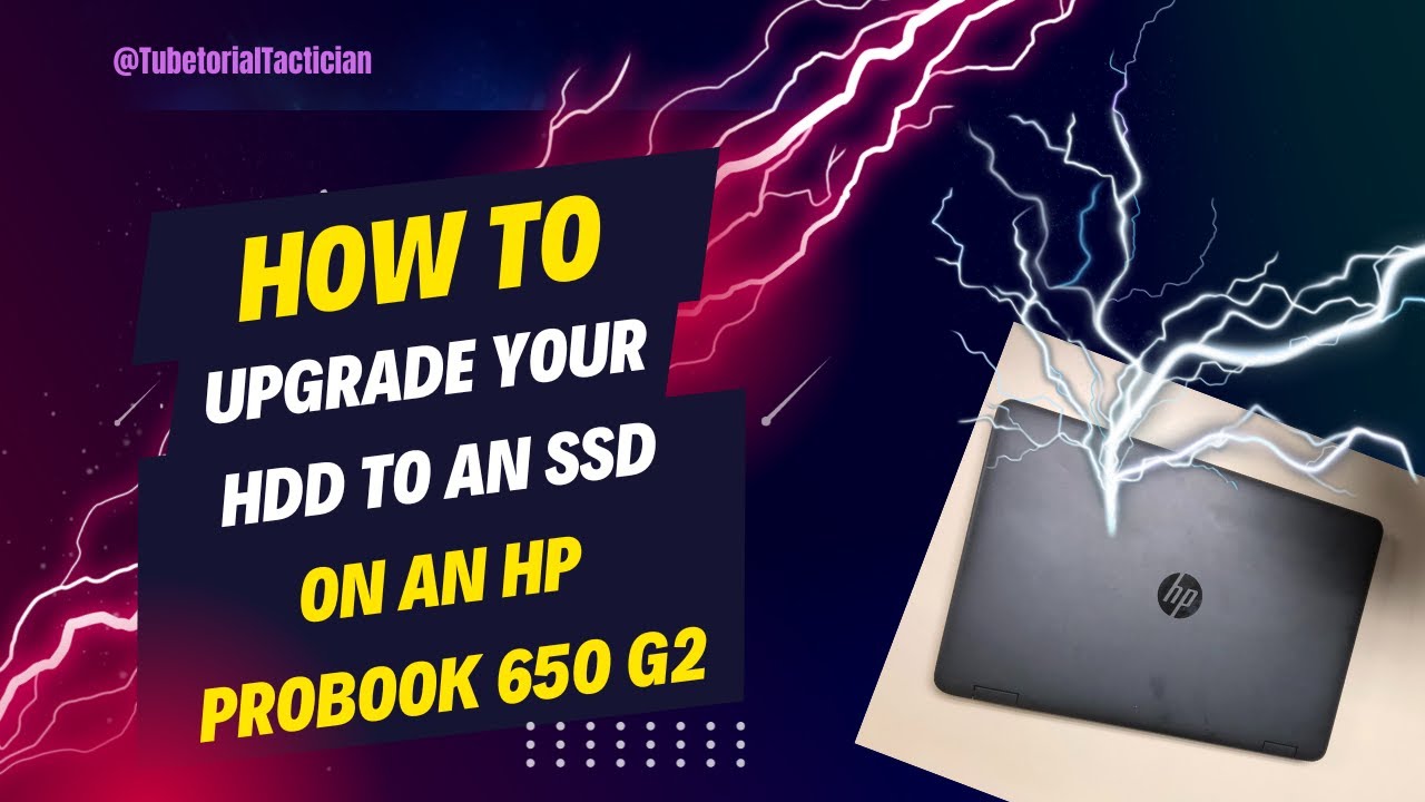 HP Probook 650 G2 Upgrade your HDD to SSD #hp #probook