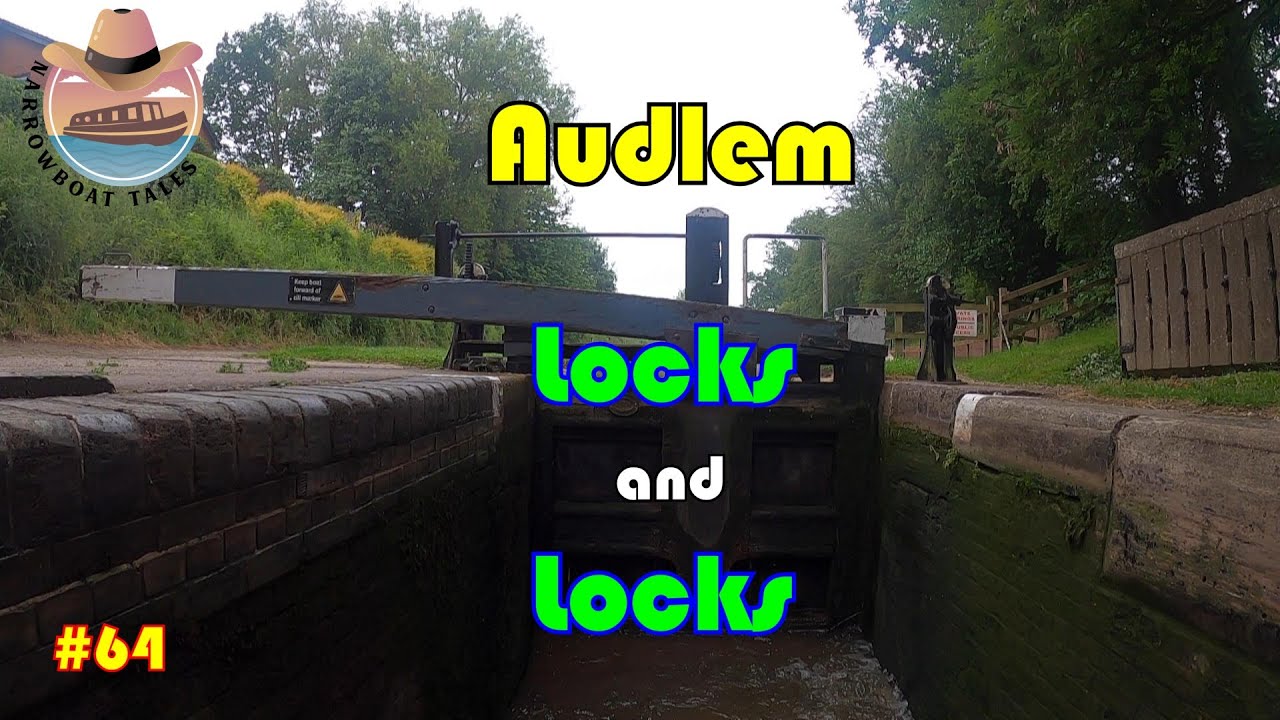 Audlem Locks from The Shroppie Fly by Narrowboat