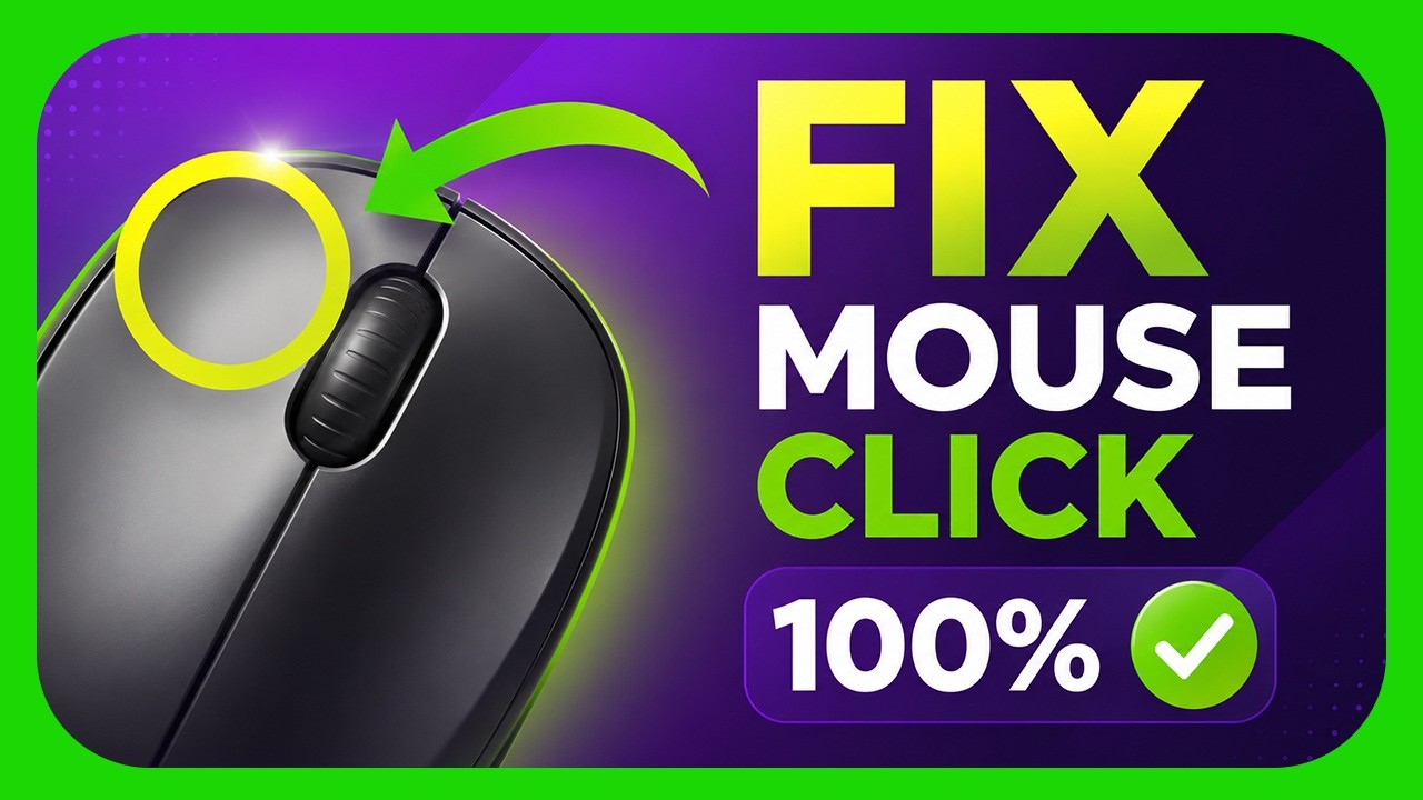 How To Fix Mouse Left Click Button 🔥✅ (Logitech M235) M221